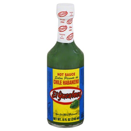 El Yucateco Green Habanero Hot Sauce 8 oz
