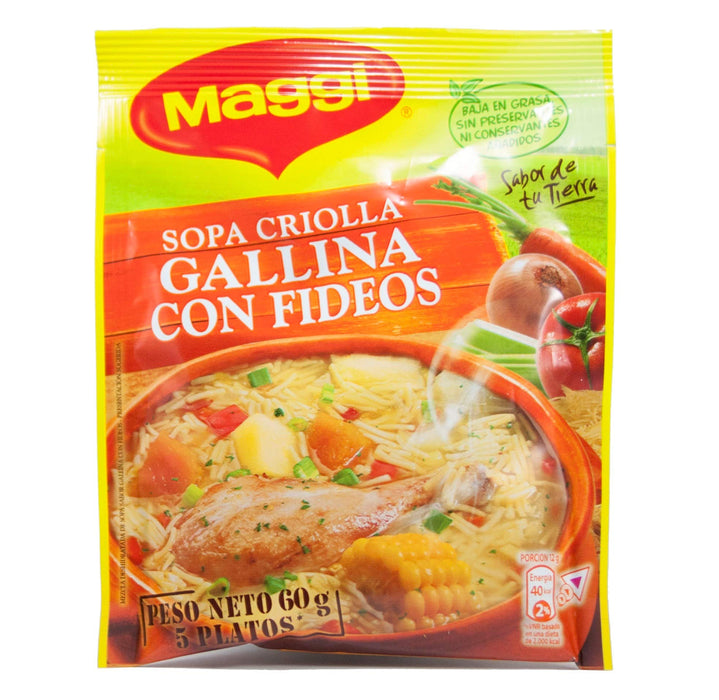 Maggi Gallina con Fideos 12g
