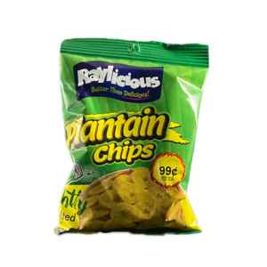 Raylicious Plantain Chips 3 Oz