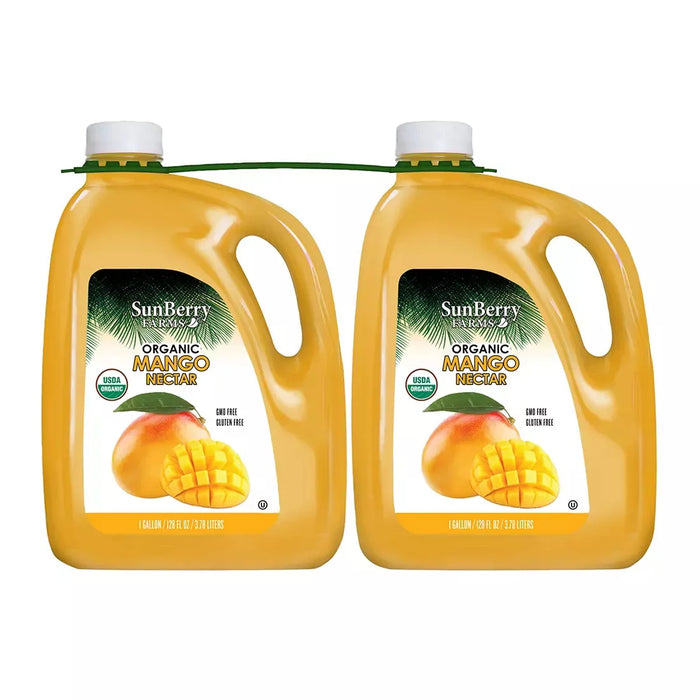 Sunberry Farms Organic Mango Nectar 128 oz
