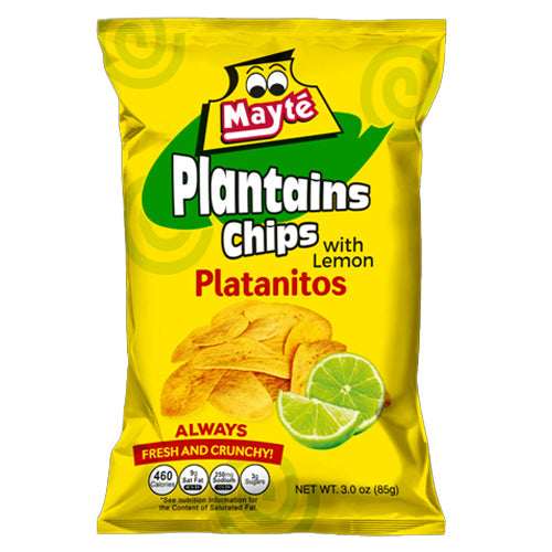 Mayte Plantain Chips - Lemon 3 oz