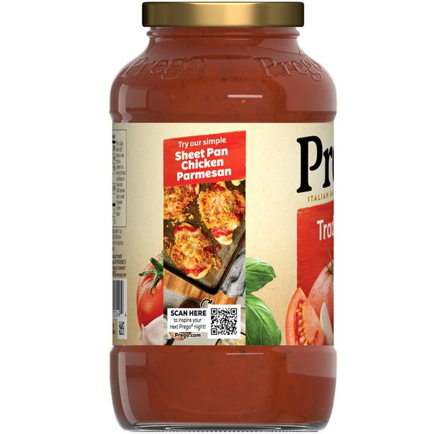 Prego Traditional Spaghetti Sauce 24 Oz Jar