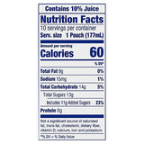 Capri Sun Pacific Cooler Caja de jugo de frutas mixtas Bolsas 10 ct Caja 6 fl oz