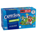 Capri Sun Strawberry Kiwi Juice Box Bolsas 10 ct Caja 6 fl oz Bolsas
