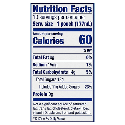 Capri Sun Fruit Punch Juice Box Pouches 10 ct Box 6 fl oz Pouches