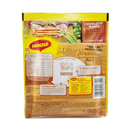 MAGGI Sopa Criolla - Costilla 58 gr. -Sopa de Costillas 2.0 oz