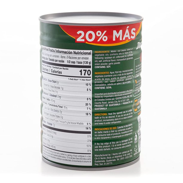 Ducal Refried Red Beans 34.8 OZ