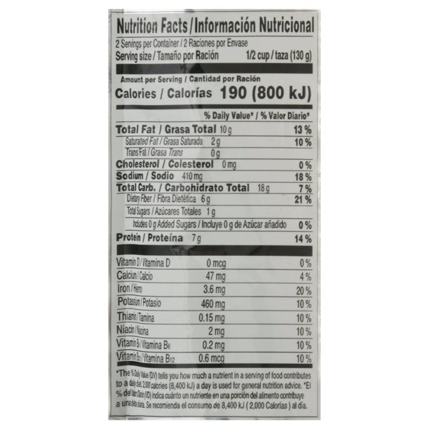 Ducal Black Beans Refried 8 oz