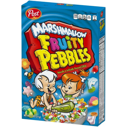 Cereal Post Marshmallow Fruity Pebbles 11 oz. Caja