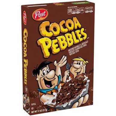 Post Cocoa Pebbles Cereal Original 11 Oz