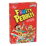 Post Fruity PEBBLES Desayuno Cereal Sin Gluten 10 Vitaminas y Minerales Desayuno Snacks Cereal de Arroz Endulzado 11 Oz