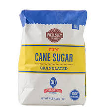 Wellsley Farms Premium Pure Cane Granulated Sugar 10 IB