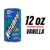Nutrament Vanilla Energy Nutrition Drink 12 FL OZ