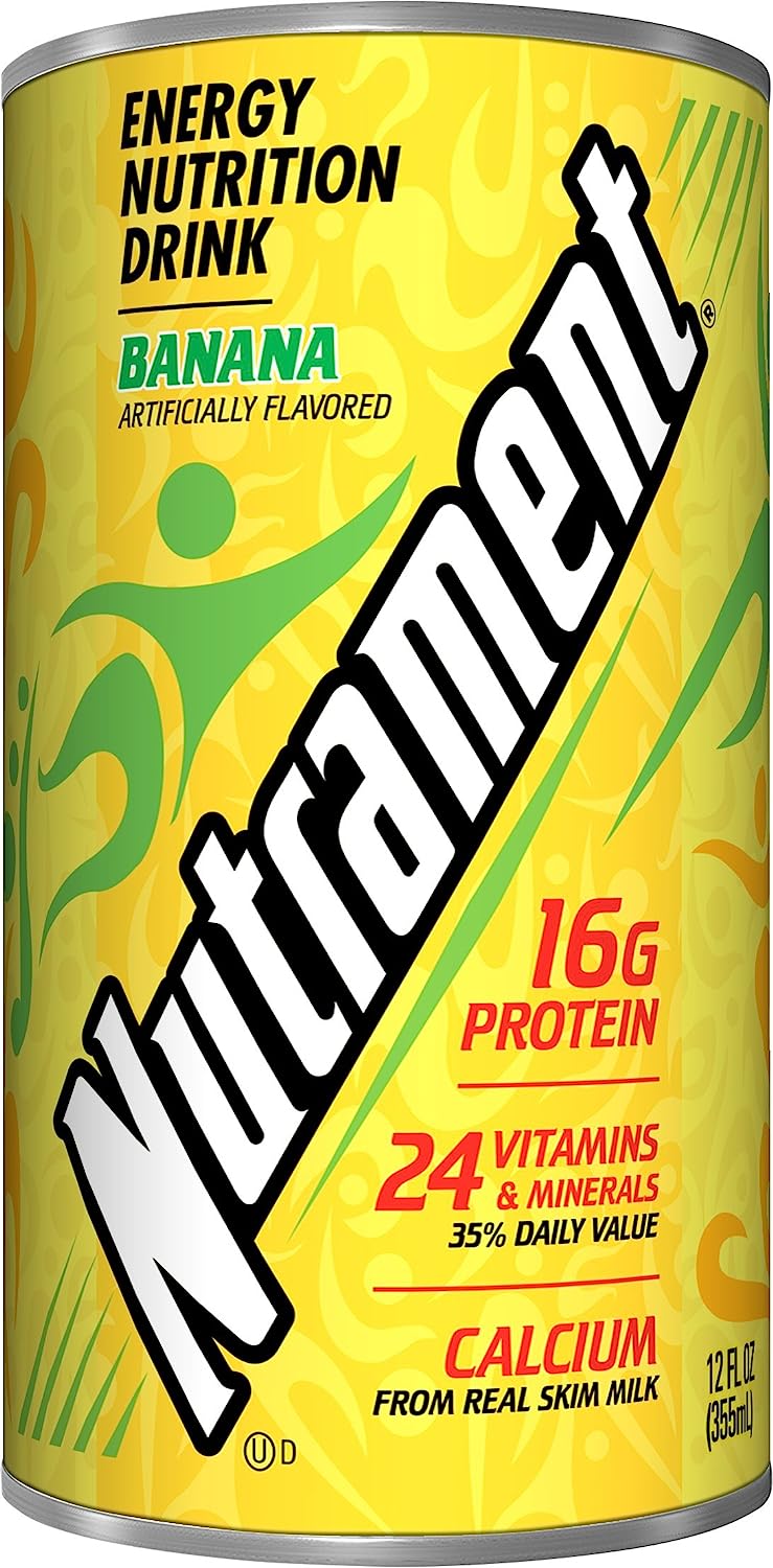 Nutrament Banana Energy Nutrition Drink 12 FL OZ