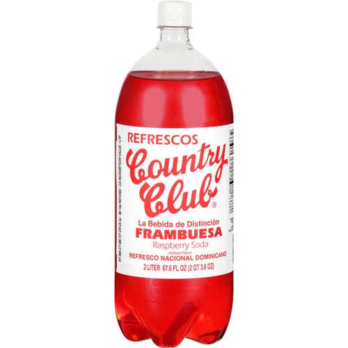 Country Club Club Raspberry Soda 2 L 1 Count