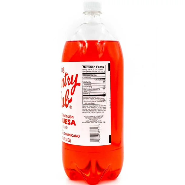 Country Club Club Raspberry Soda 2 L 1 Count