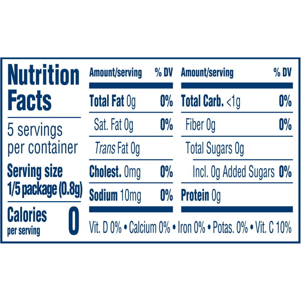 Kool-Aid Unsweetened Lemon Lime Artificially Flavored Powdered Soft Drink Mix 0.13 oz Packet