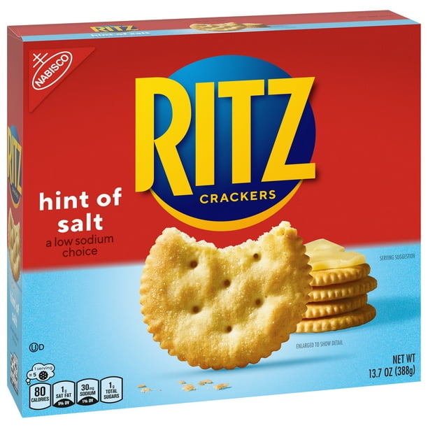 RITZ Hint of Salt Crackers 13.7 oz