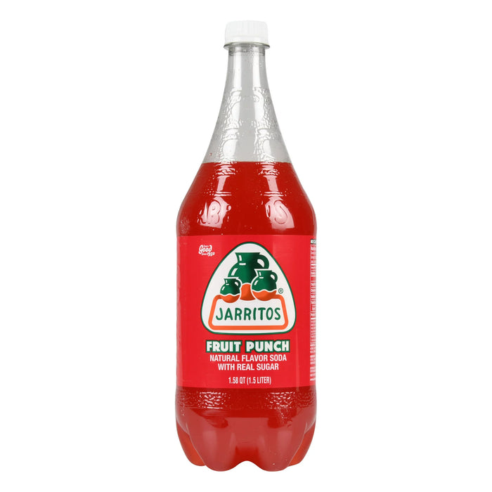 Jarritos Fruit Punch Soda 1,58 qt (1,5 litros) 1 unidad