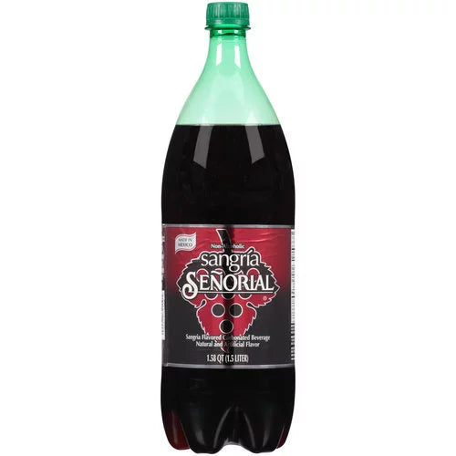 Sangria Señorial Soda Carbonatada No Alcohólica 1.58 QT (1.5 LT) 1 Unidad
