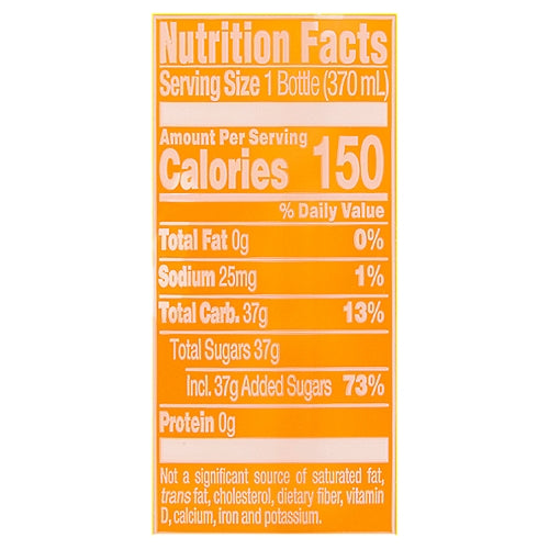 Soda de Mandarina Jarritos 12.5 fl oz