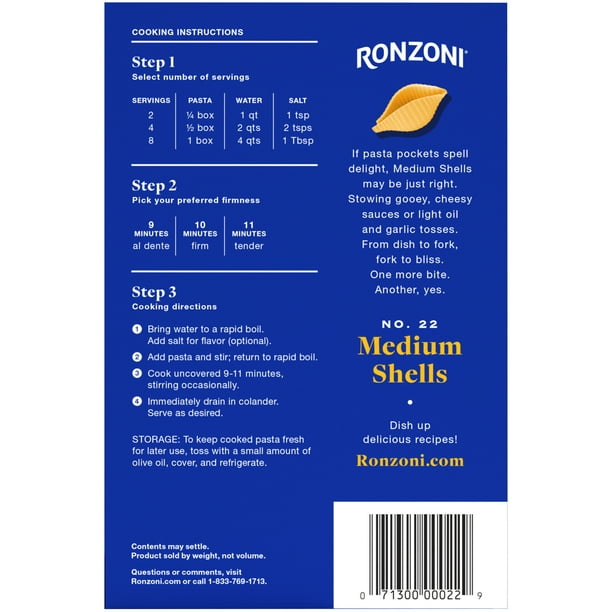 Ronzoni Oven Ready Lasagna No. 81 Pasta 8 oz