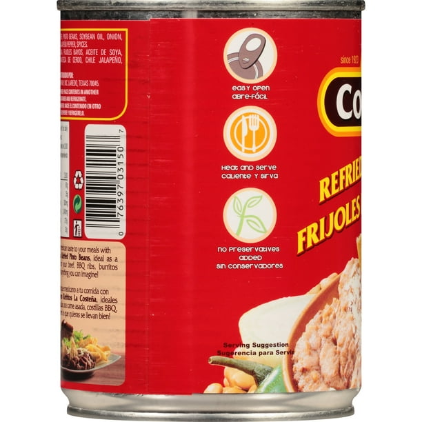 La Costena Refried Pinto Beans 20.5 OZ