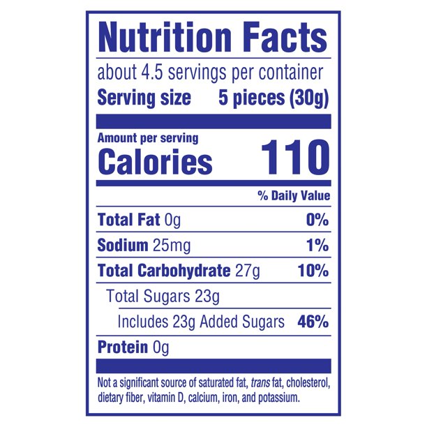 Swedish Fish Fat Free Soft & Chewy Candy 1 bag (5oz)