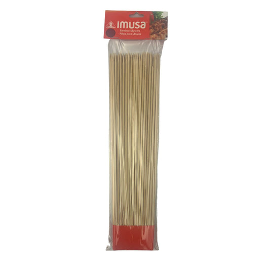 Brochetas de Bambú IMUSA 12 pulgadas 100 piezas