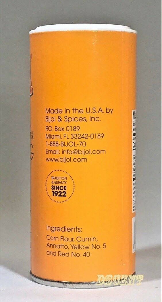 Bijol colorante y condimento 4 oz