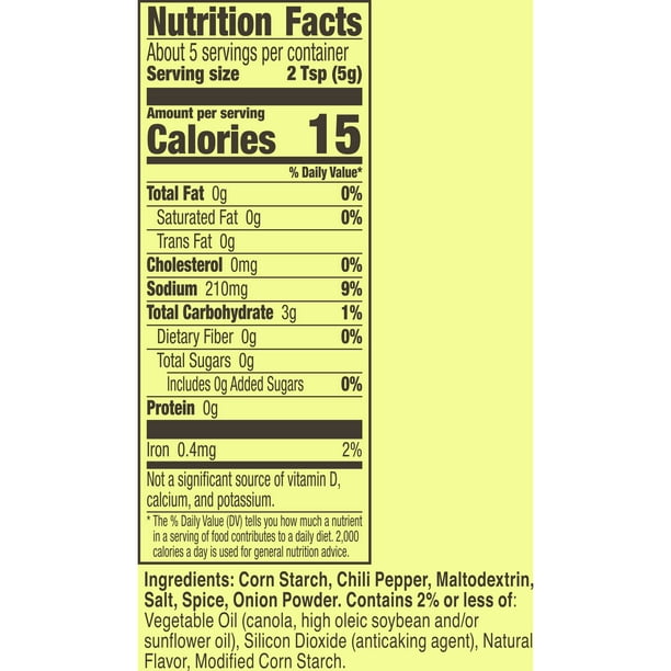 Old El Paso Taco Seasoning 25% Less Sodium 1 oz.