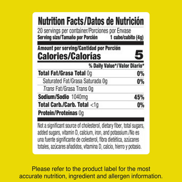 Maggi Beef Flavor Bouillon Cubes 20 count 2.8 oz