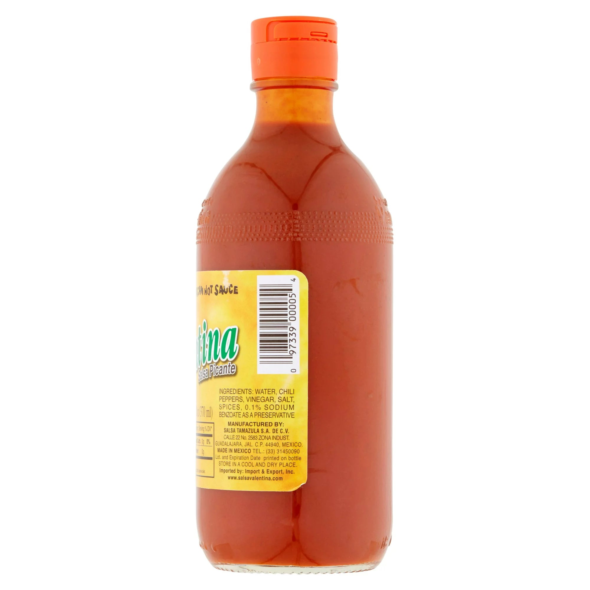 Valentina Salsa Picante Mexican Hot Sauce 12.5 fl oz