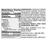 Ferrero Nutella B-ready Crispy Wafer Filled with Nutella 0.7 oz 6 count