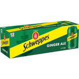 Schweppes Premium Ginger Ale 12 fl oz 12 unidades