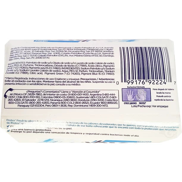 Protex Fresh Soap 3.9 oz - Jabon de Frescura Natura