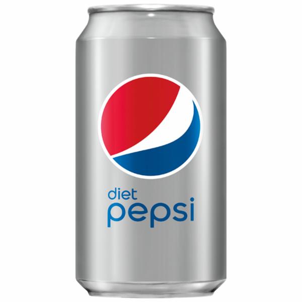 Pepsi dietética 12 onzas