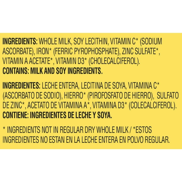 Nestle Nido Leche en polvo seca instantánea - Entera 12.6 oz