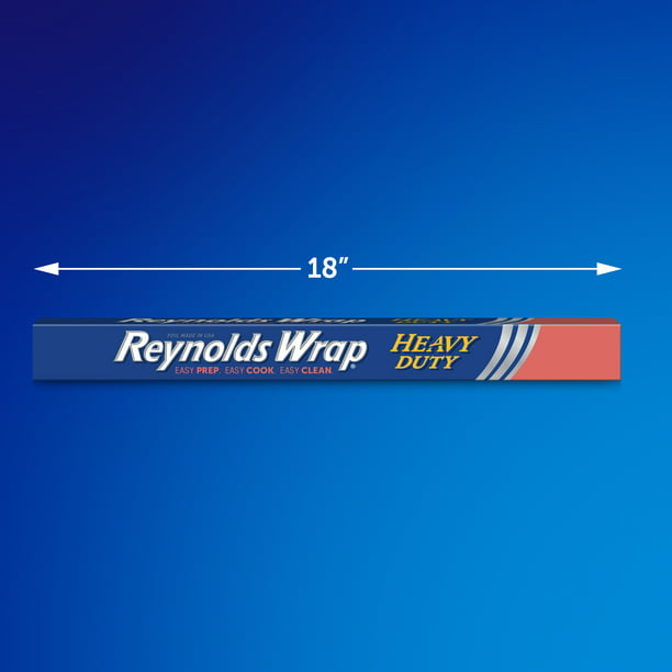 Papel de aluminio Reynolds Wrap Heavy Duty 18 pulgadas 75 pies cuadrados