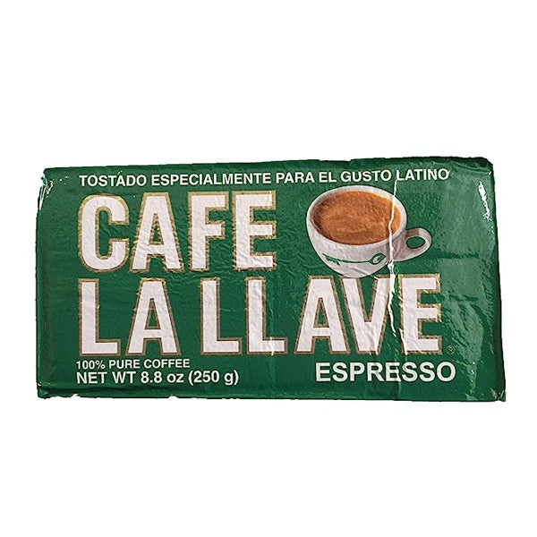 Cafe La Llave Ground Espresso Coffee 8.8oz