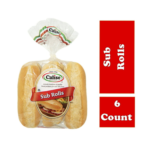 Panecillos de panadería Calise &amp; Sons Sub 18 oz