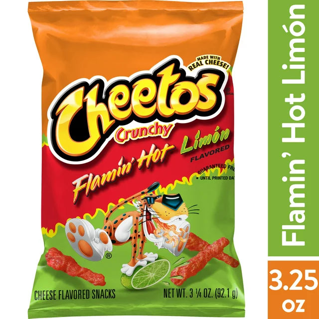 Cheetos Flamin Limón 3.25 oz