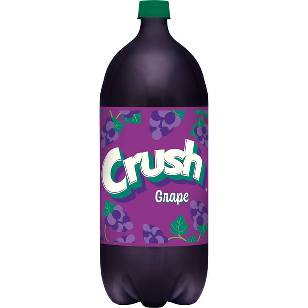 Crush Grape Soda 2 Liter bottle