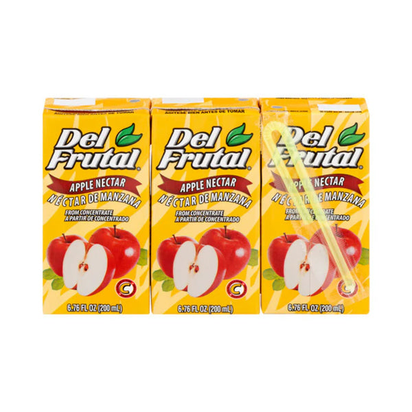 Del Frutal Apple Nectar 3 pack 200 ml