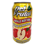 Del Frutal Apple Nectar 11.16 oz - Sabor Manzana (Pack of 1)
