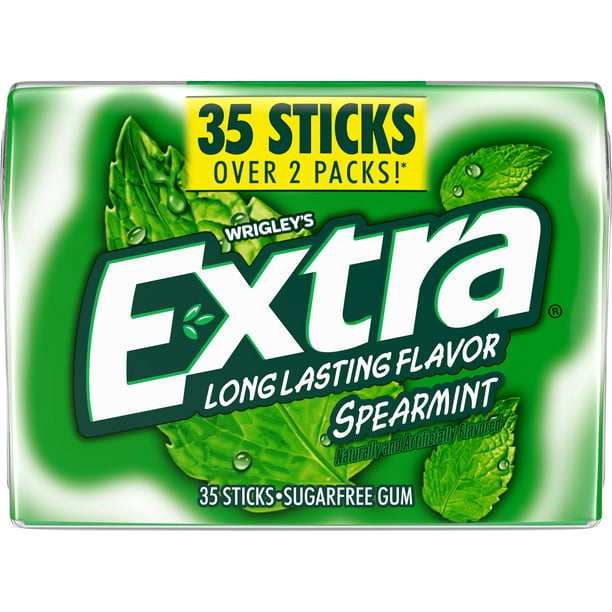 Wrigley's Extra Spearmint Sugarfree Gum 35 unidades