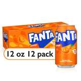 Fanta Orange Soda Fridge Pack 12 fl oz 12 count