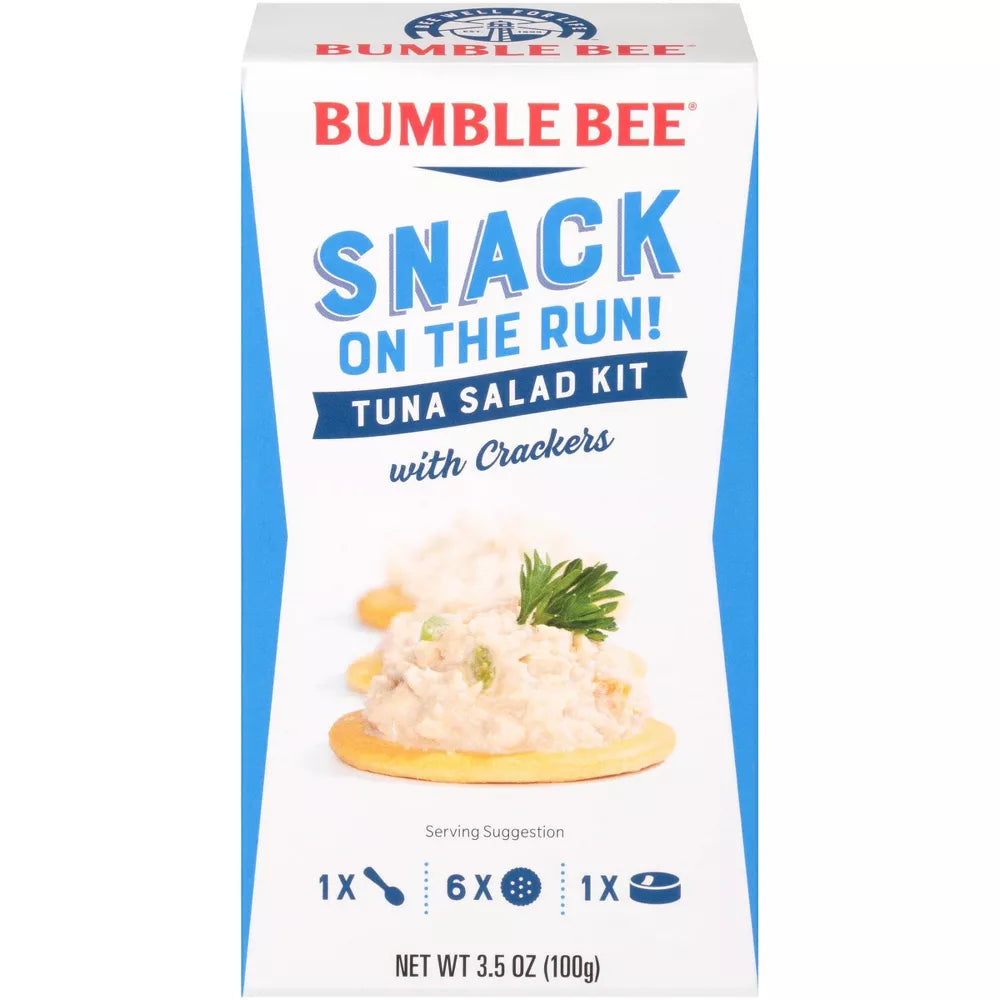 Bumble Bee Snack on the Run! Tuna Salad with Crackers Kit 3.5 oz. Box