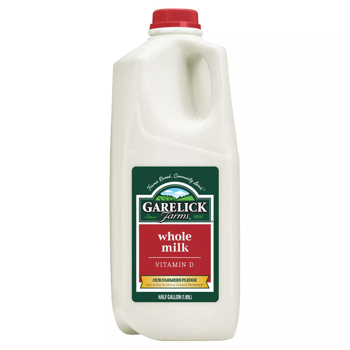 Garelick Farms Vitamin D Whole Milk - 0.5gal