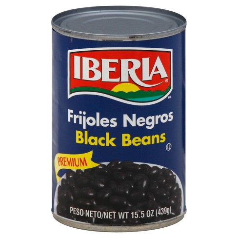 Iberia Frijoles Negros / Black Beans 15.5 oz
